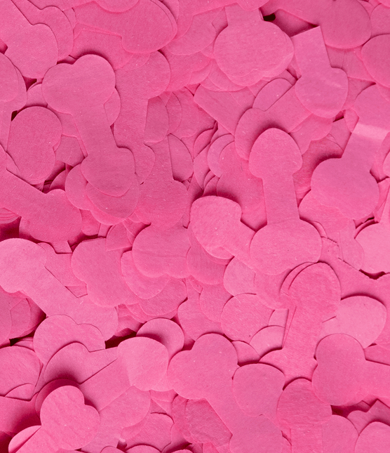 Confetti kanon 40 cm - Penis papier van Paper Dreams koop je bij Partywinkel