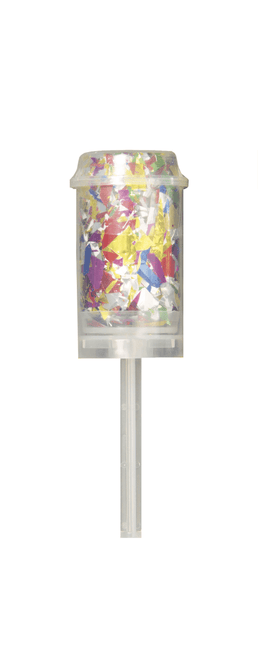 Confetti Kanon Gekleurd 13cm van Unique koop je bij Partywinkel
