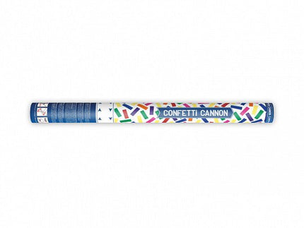 Confetti Kanon Gekleurd 60cm van Partydeco koop je bij Partywinkel