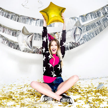 Confetti Kanon Goud 60cm van Partydeco koop je bij Partywinkel