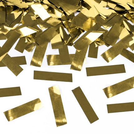 Confetti Kanon Goud 80cm van Partydeco koop je bij Partywinkel