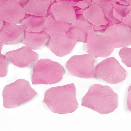 Confetti Kanon Roze Rozenblaadjes 60cm van Partydeco koop je bij Partywinkel