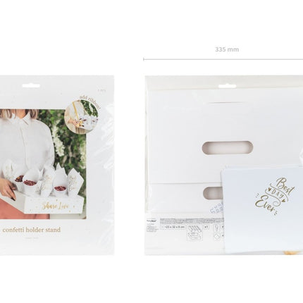 Confetti Kegels Met Standaard van Partydeco koop je bij Partywinkel