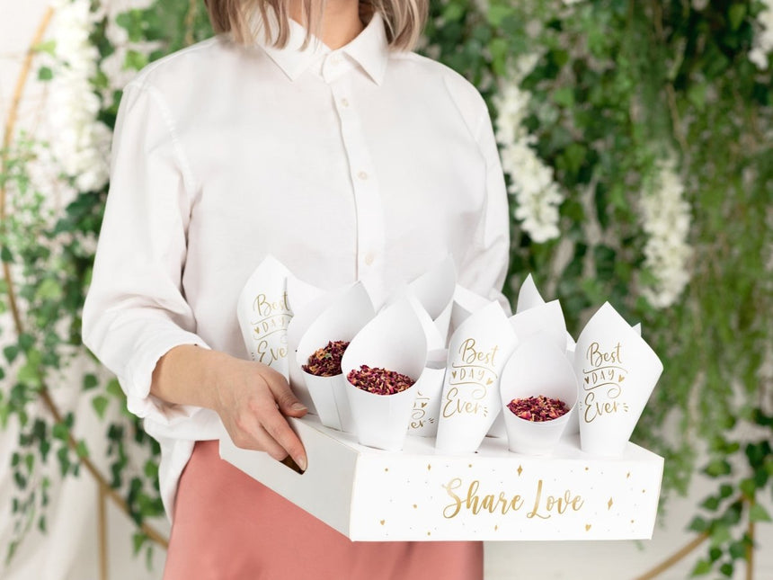 Confetti Kegels Met Standaard van Partydeco koop je bij Partywinkel