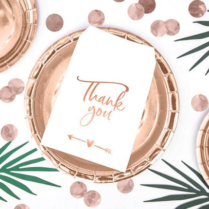 Confetti Rond Rose Goud van Partydeco koop je bij Partywinkel