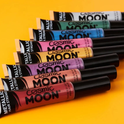 Cosmic Moon Metallic Hair Streaks Red 15ml van Moon Creations koop je bij Partywinkel