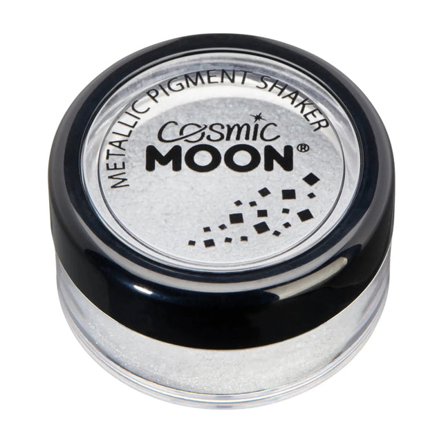 Cosmic Moon Metallic Pigment Shaker Silver 5g van Moon Creations koop je bij Partywinkel