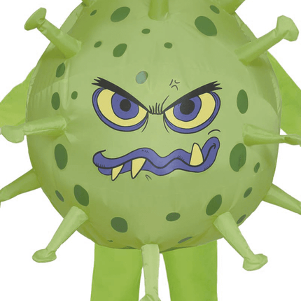 Covid Kostuum Kind Opblaasbaar 5/10 jaar van Fiestas Guirca koop je bij Partywinkel