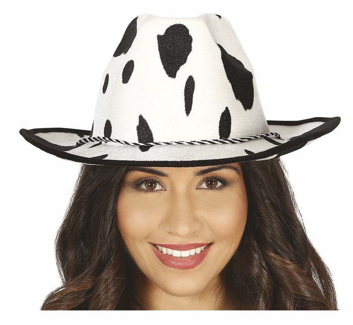 Cowboy Hoed Gevlekt van Fiestas Guirca koop je bij Partywinkel