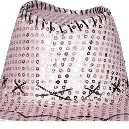 Cowboy Hoed Roze Pailletten - Partywinkel - 8434077230343