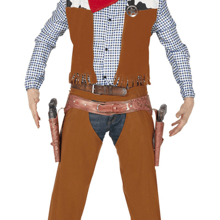 Cowboy Kostuum Bruin van Fiestas Guirca koop je bij Partywinkel