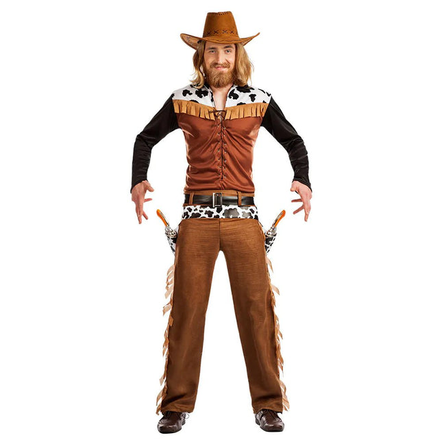 Cowboy Kostuum Bruin Heren van Boland koop je bij Partywinkel