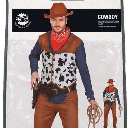 Cowboy Kostuum Heren Bruin van Fiestas Guirca koop je bij Partywinkel