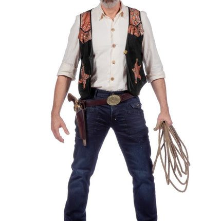 Cowboy Vest Slang van Wilbers & Wilbers koop je bij Partywinkel