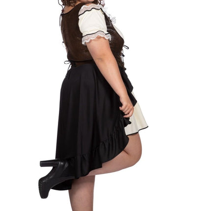 Cowgirl Jurk Dames Met Corset van Wilbers & Wilbers koop je bij Partywinkel