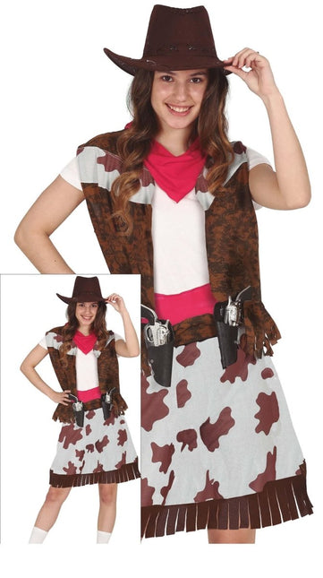 Cowgirl Kostuum Kind 14/16 jaar van Fiestas Guirca koop je bij Partywinkel