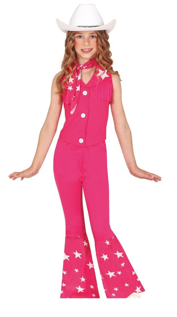 Cowgirl Kostuum Roze Meisje - Partywinkel - 8434077785782