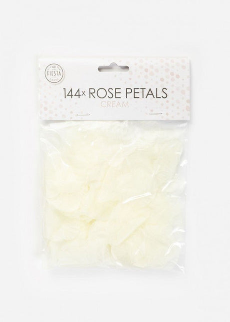 Creme Rozenblaadjes 144st van WeFiesta koop je bij Partywinkel