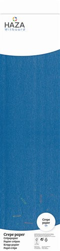 Krepppapier dunkelblau (FSC, 250x50cm)