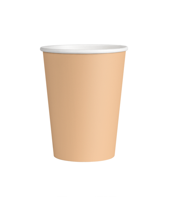 Becher - Pastell orange