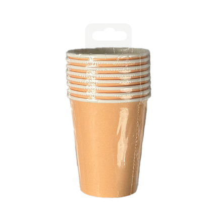 Becher - Pastell orange