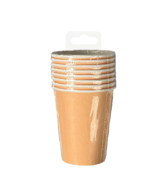 Becher - Pastell orange