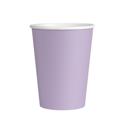 Lila Becher 7cm 8Stk