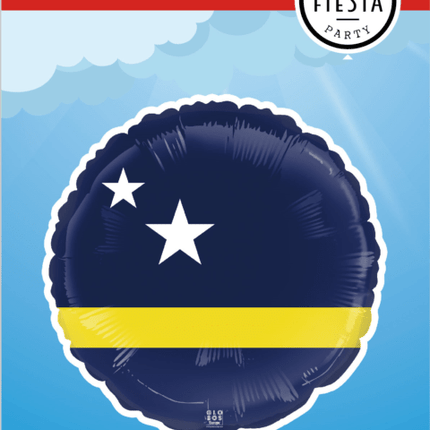 Curacao Helium Ballon Leeg 45cm van WeFiesta koop je bij Partywinkel
