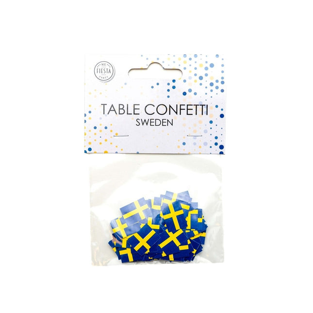 Curacao Tafelconfetti Papier 150st van WeFiesta koop je bij Partywinkel