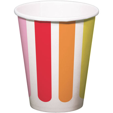 Becher Papier Stripetastic 250ml /8
