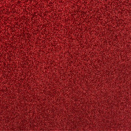 Rote Tischdecke Glitter 3m