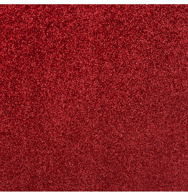 Rote Tischdecke Glitter 3m