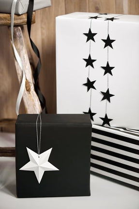 Decoratie Sterren Wit 6st van Partydeco koop je bij Partywinkel