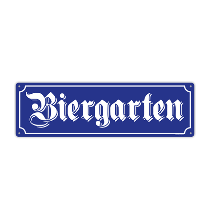 Oktoberfest Türschild Biergarten 48cm
