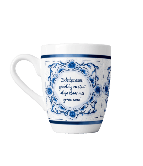 Delfter Blau Becher - Papa