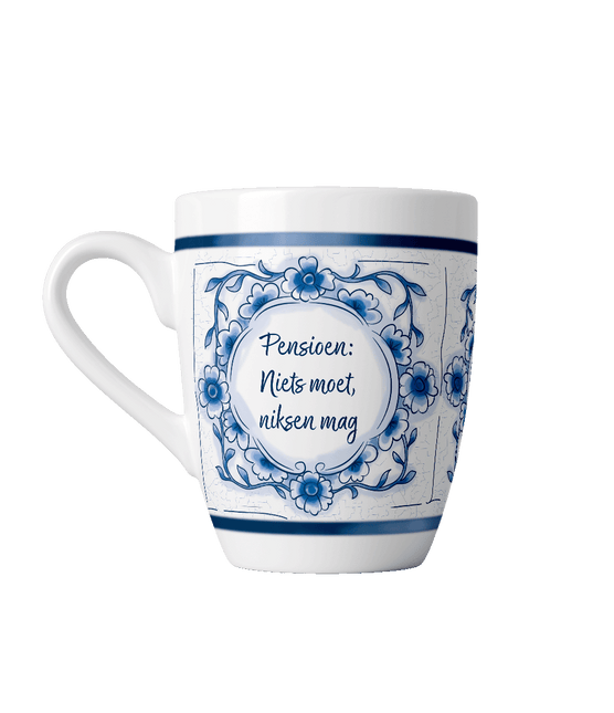 Delfter Blau Becher - Pension