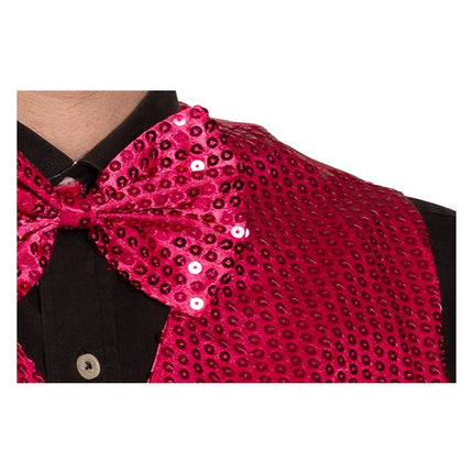 Strickjacke + Schleife Rosa