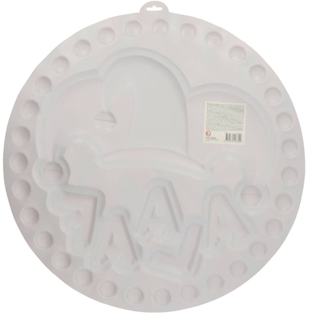 Deurbord 3D 'Alaaf' Meerkleurig - 58cm van Folat koop je bij Partywinkel