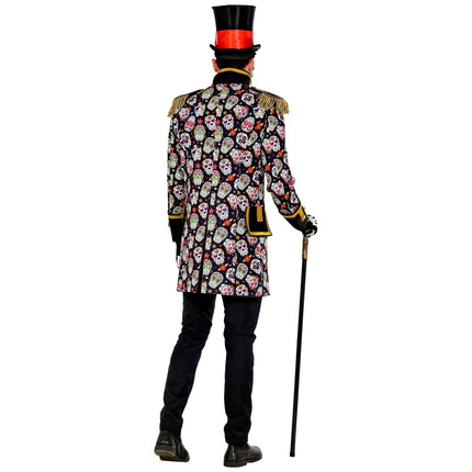 Dia De Los Muertos Jas Heren Neon van Widmann koop je bij Partywinkel