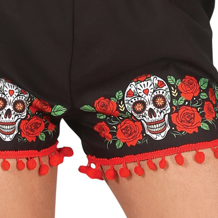 Dia De Los Muertos Kostuum Dames Zangeres van Fiestas Guirca koop je bij Partywinkel