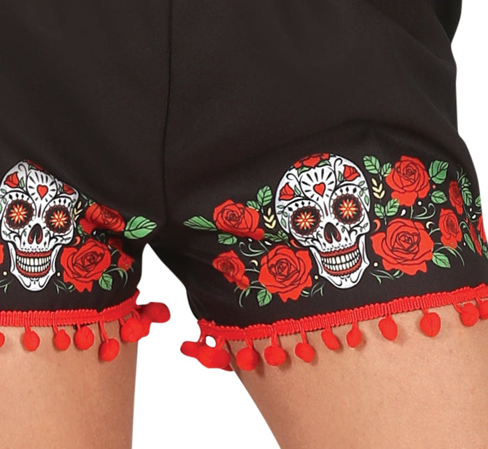 Dia De Los Muertos Kostuum Dames Zangeres van Fiestas Guirca koop je bij Partywinkel