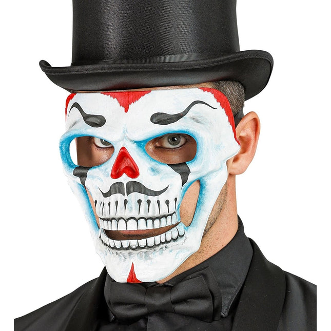 Dia De Los Muertos Masker Gekleurd Man van Widmann koop je bij Partywinkel
