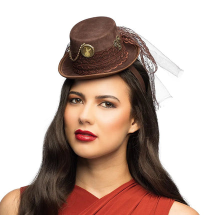 Diadeem Steamlady deluxe van Boland koop je bij Partywinkel