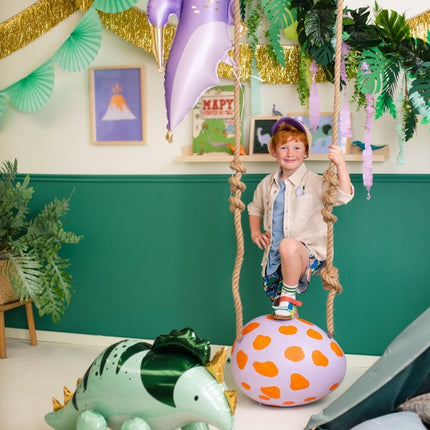 Dino Helium Ballon Leeg 115cm van Partydeco koop je bij Partywinkel