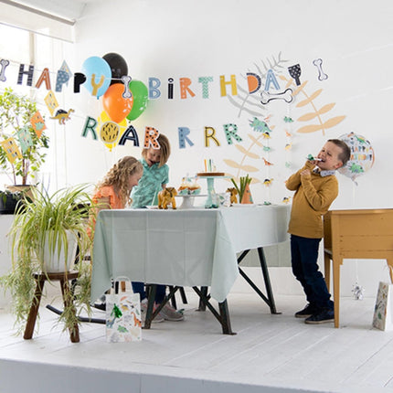 Dino Kaarsen Roars 10cm 11st van Folat koop je bij Partywinkel