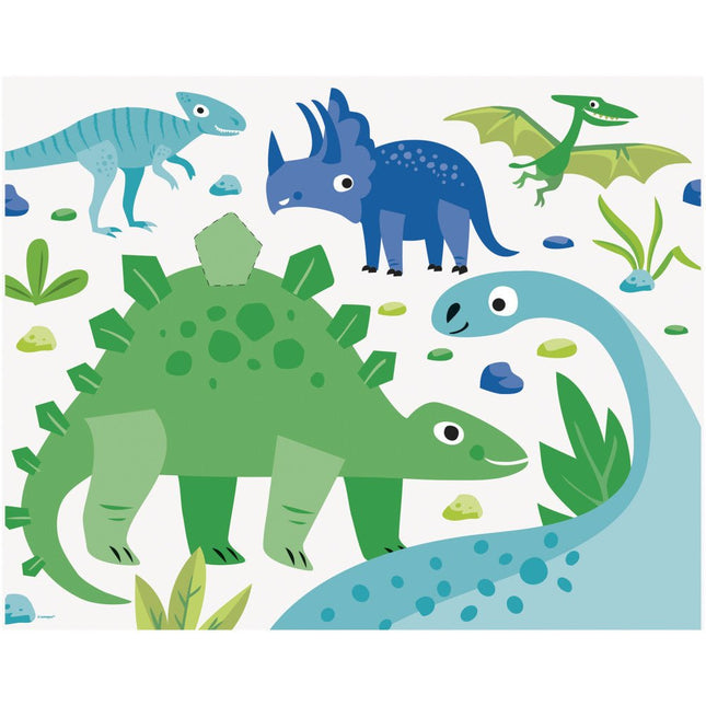 Dino Spel 18 delig van Unique koop je bij Partywinkel