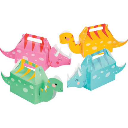 Dino Uitdeelbox 31,7cm 4st van Creative Converting koop je bij Partywinkel