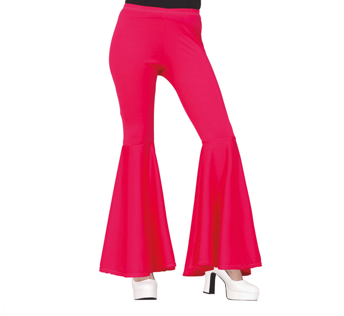 Disco 70S Broek Roze Dames van Fiestas Guirca koop je bij Partywinkel