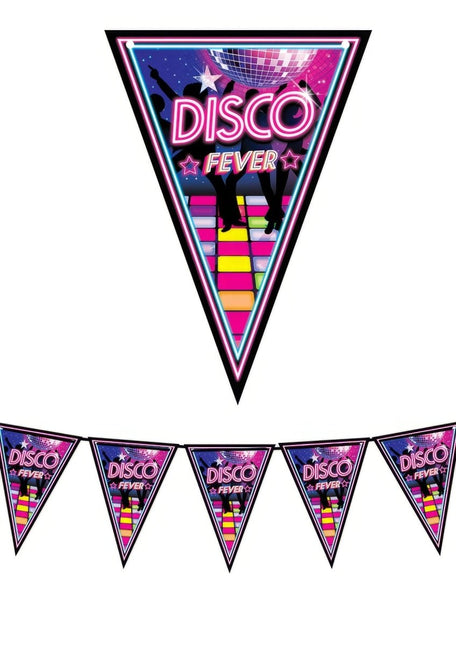 Disco 70S Slinger Wimpel 3m van Fiestas Guirca koop je bij Partywinkel
