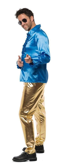 Disco Broek Goud van Partychimp koop je bij Partywinkel